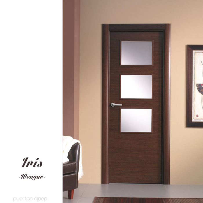 Puerta moderna modelo Iris